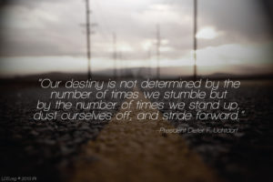 Improvement through stumbling